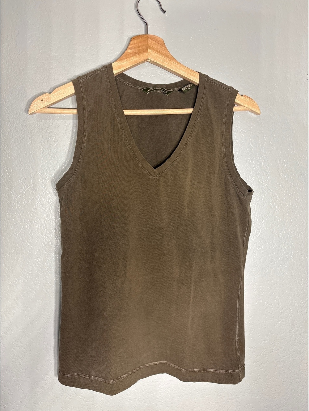 Eddie Bauer tank M khaki olive Gorp cabin utility safari